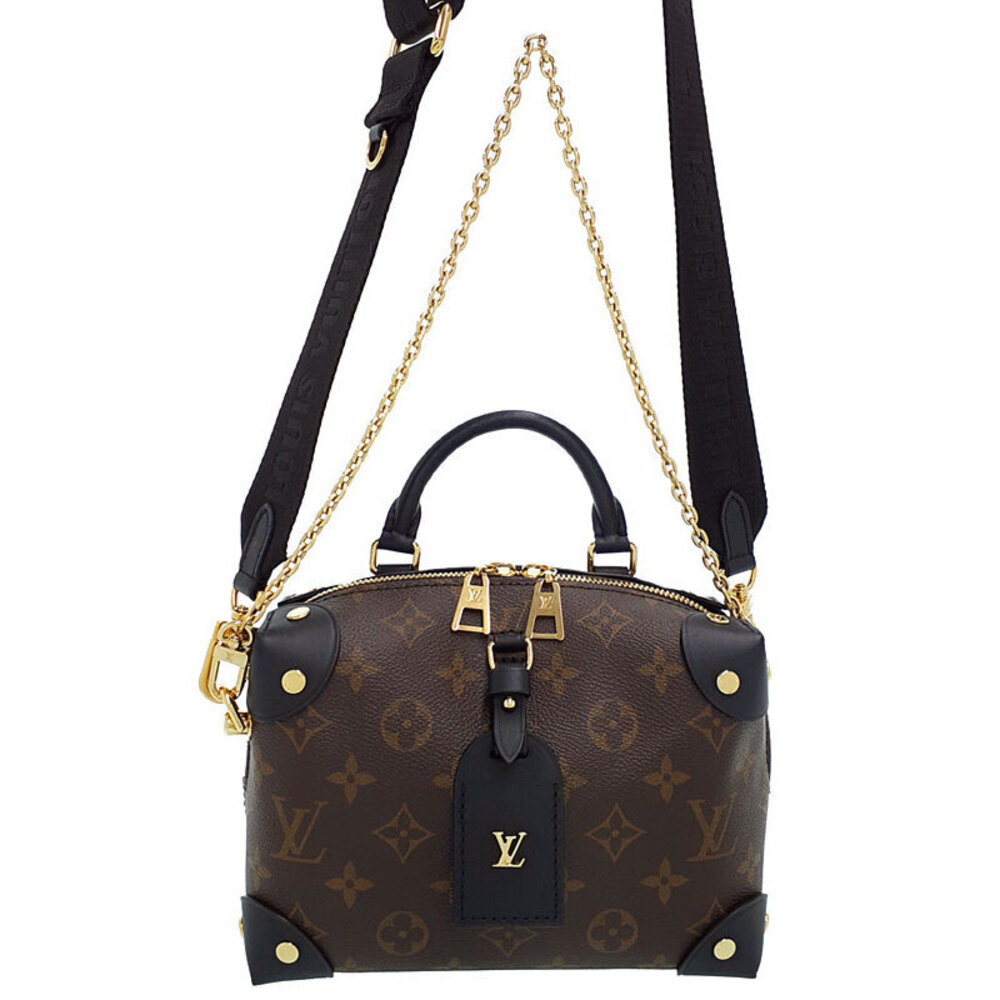 Louis Vuitton Monogram Leather Brown Malle Souple Bag